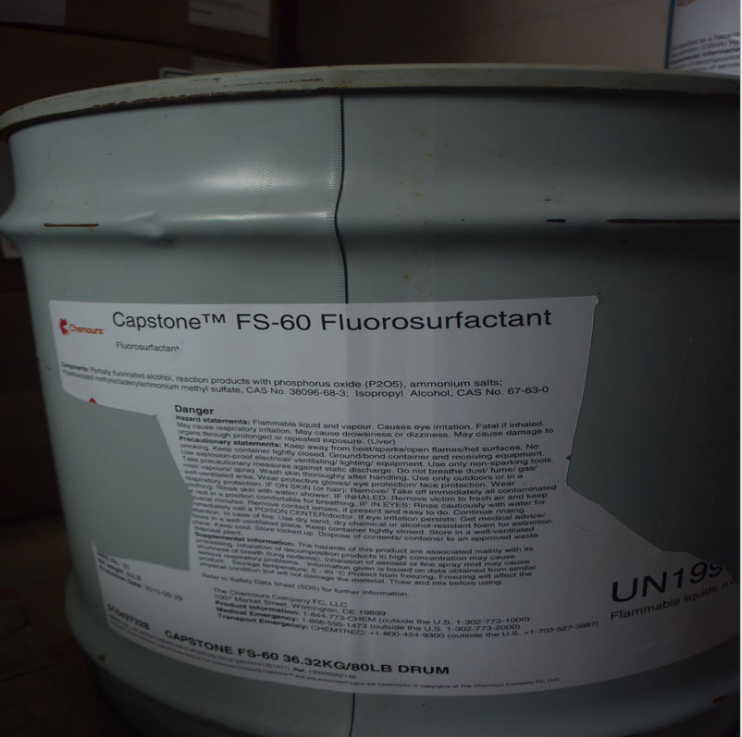 全國代理銷售科慕公司Capstone FS-60 地板蠟專用氟碳表面活性劑